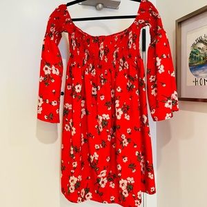 Large Floral Summer Dress